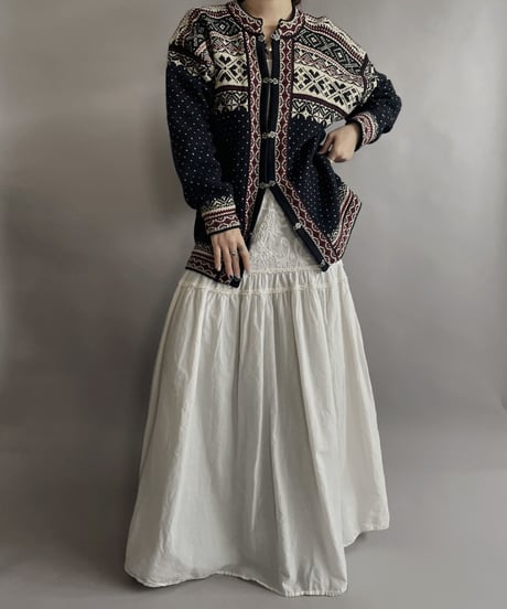 【USED】 Tyrolean Knit Cardigan / 230121-025