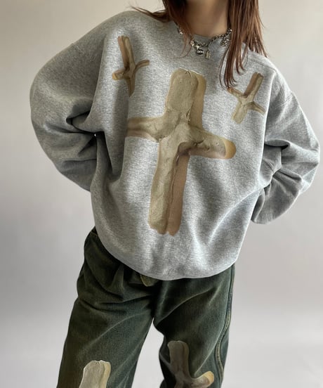 【USED】 END IS NEAR L/S Sweat Top /241012-001