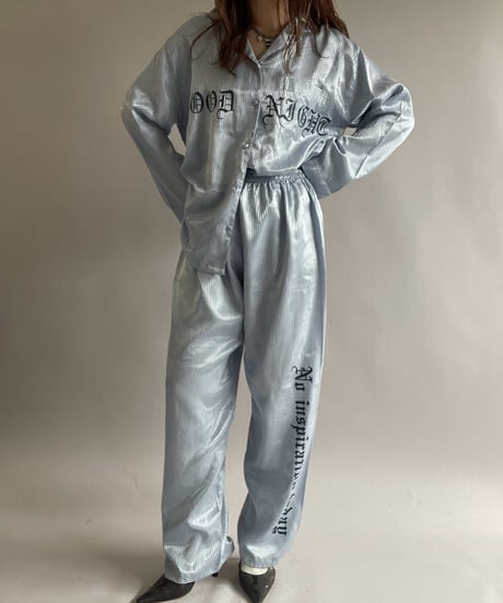 【RE;CIRCLE】 RE Pajama Set Up /  241021-007