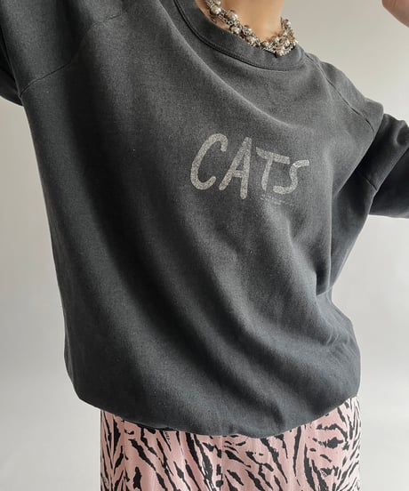 【USED】 CATS L/S Sweat Top /240928-007