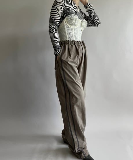【USED】 Lace Patterned Corset Top /240914-003