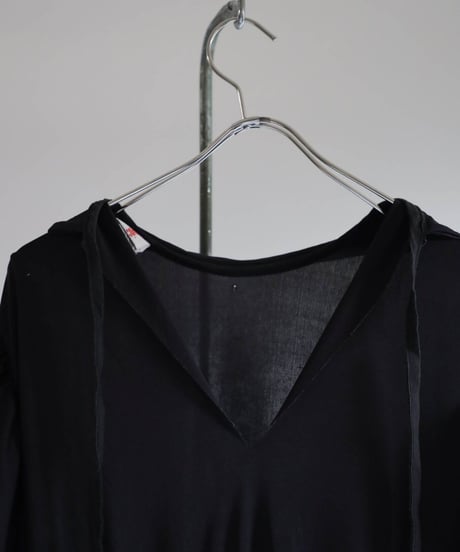 【USED】L/S Poly Dress ① / 220324-002