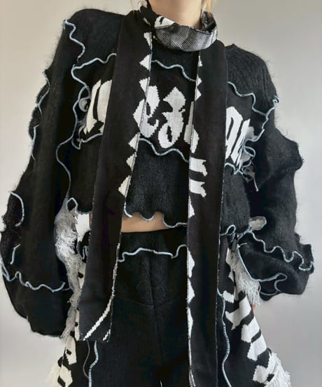 【RE;CIRCLE】 RE Mellow Knit Set-up + Tie / 260122-012