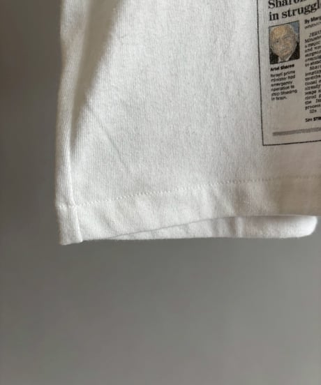 【USED】 RESIZED News Paper T-Shirt / 2560613-019