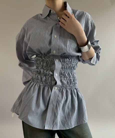 【RE;CIRCLE】 RE Shirring Shirt / 260504-007