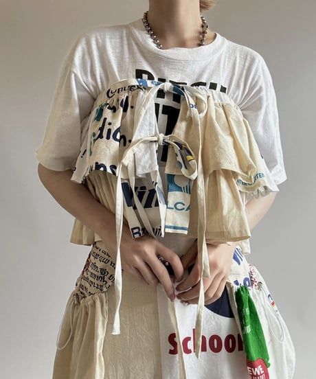 【RE;CIRCLE】 Re Eco Bag Maki Skirt /  250626-015