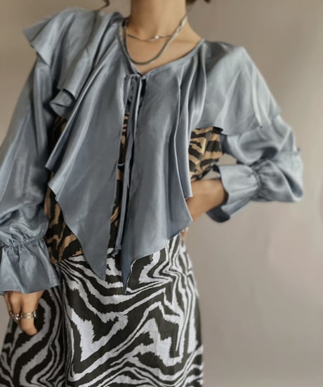 【USED】  Silk Shirt / 221015-004