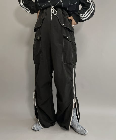 【USED】 Army Snow Pants Dyed Black / 221022-011