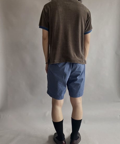 【USED】 S/S pile ringer T-shirt / 230605-005
