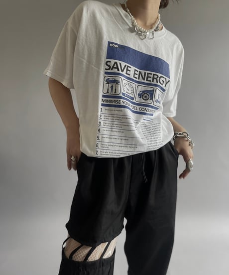 【USED】GILDAN SAVE ENERGY T-Shirt /240720-034
