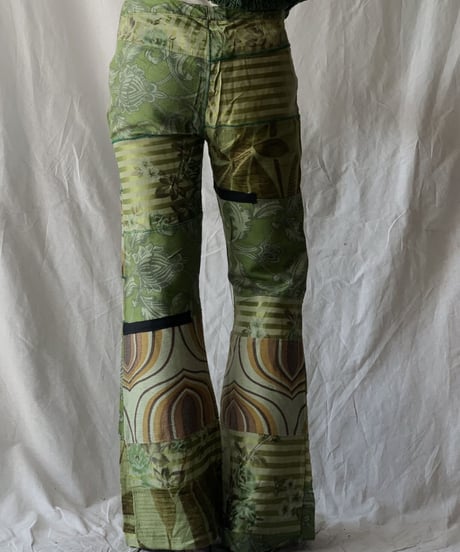【USED】Patchwork Pants/210217-040