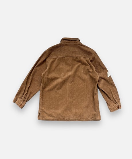 【Mashup Products】 Silk Screen Cotton 100% Corduroy Shirt/  240217-009