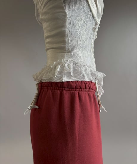 【USED】 Made in USA Lace Pattern Camisole Top/ 260207-001