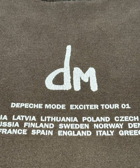 【USED】 01's DEPECHE MODE Tour T-Shirt /250621-041