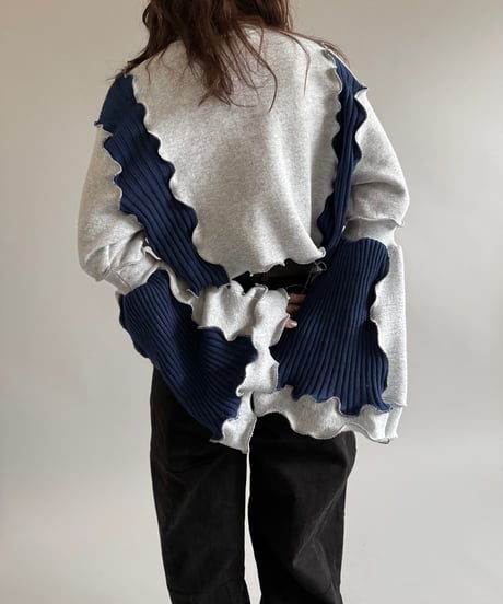 【RE;CIRCLE】 RE Mellow Sweat Top + Muffler  /  241226-004