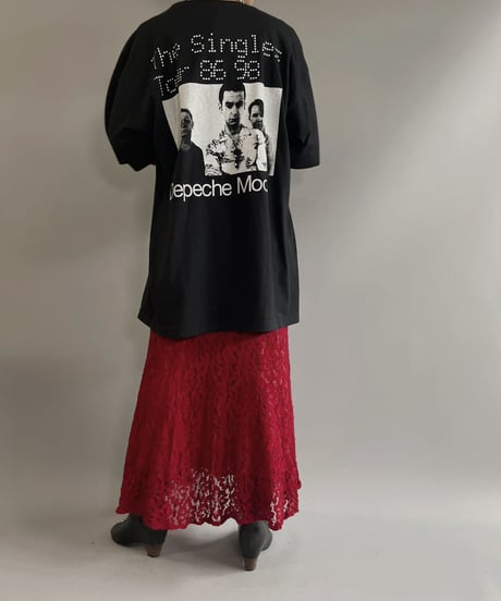 【USED】 Flower Pattern Lace One-piece / 230701-011