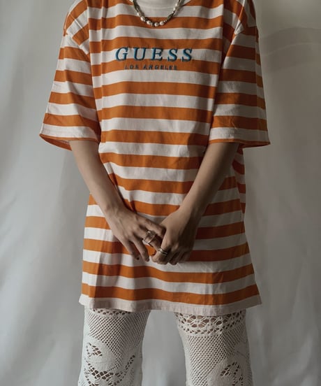 【USED】 S/S T-shirt GUESS/210801-041