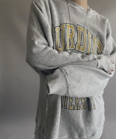 【USED】 Made in USA L/S PURDUE Sweat/ 231021-006