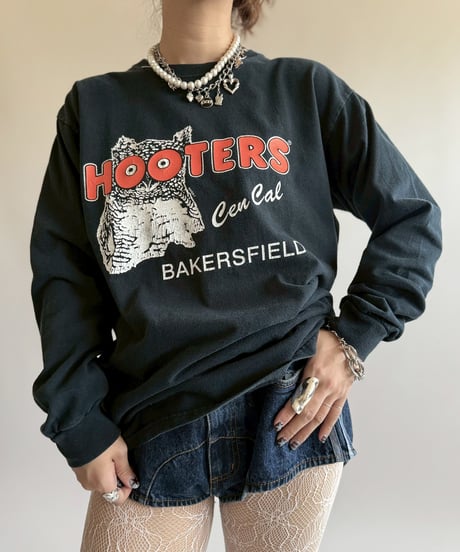 【USED】 GILDAN HOOTERS L/S T-Shirt/250510-070
