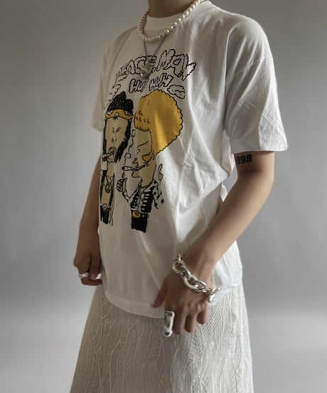 【USED】  80~90's PEASE MAN T-Shirt /240810-012