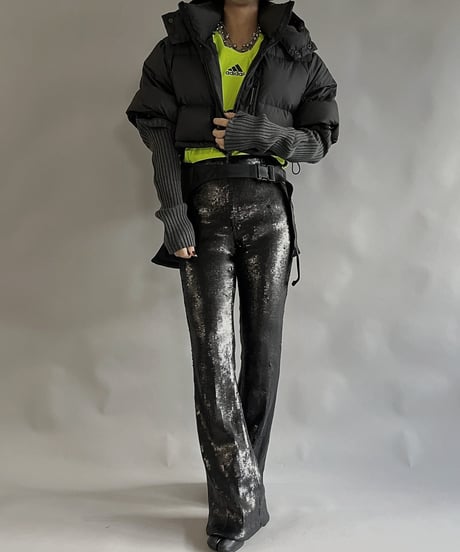 【RE;CIRCLE】 RE Down Short Jacket + Waist Bag /240104-007