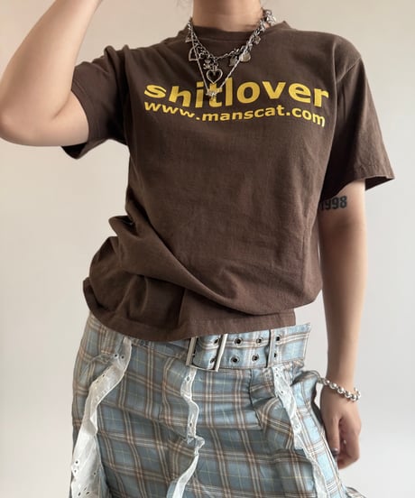 【USED】 Fruit of the Loom Shitlover T-Shirt /250510-097