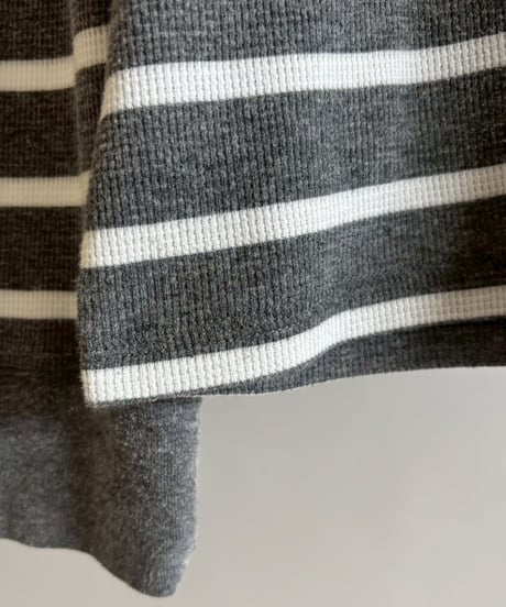 【USED】 Border Pattern Thermal Top / 260613-003