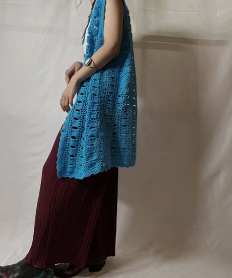 【USED】 Poly Pleats Pants/20210819-015
