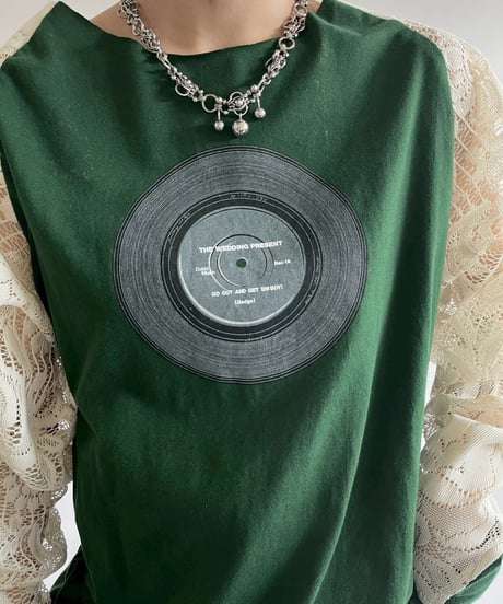 【RE;CIRCLE】 RE Lace Switching Raglan T-Shirt / 250605-007