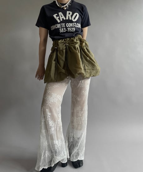 【RE;CIRCLE】 RE Army Parachute Balloon Skirt Mini / 250306-003