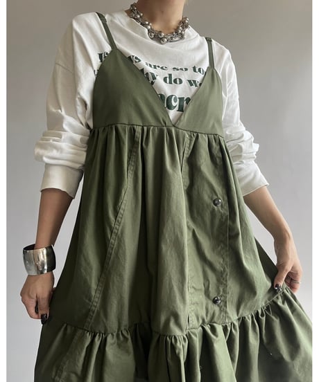 【RE;CIRCLE】 RE ARMY Back Lace Up Camisole / 250508-004