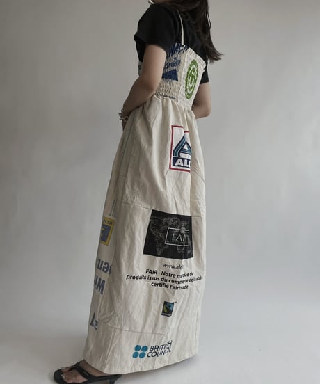 【RE;CIRCLE】 RE Eco-Friendly Bag Camisole One-piece / 220804-029