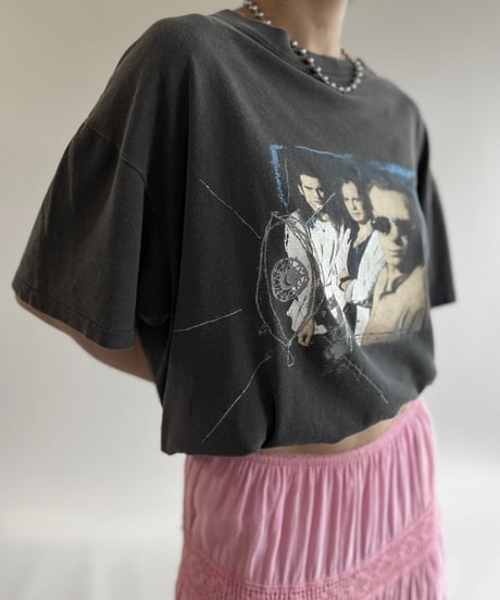 【USED】 Made in USA BROKUN 90's THE CURE Tour T-Shirt /250621-021