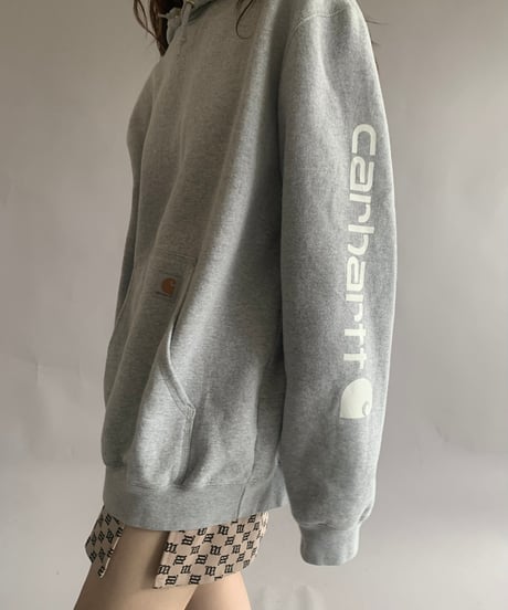 【USED】 Carhartt Sleeve Print Parker /241109-026