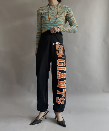 【USED】 Patterned L/S Leotard / 230408-020