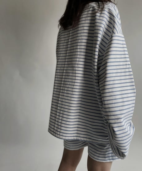 【RE;CIRCLE】 RE Netherlands Sheets Border Top / 220423-006