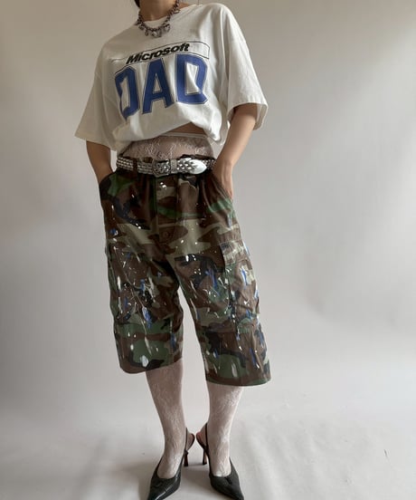 【USED】 90's Hanes Microsoft DAD T-Shirt / 250719-009