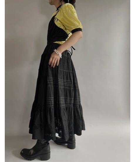 【RE;CIRCLE】 RE Camisole One-piece Black / 220901-014