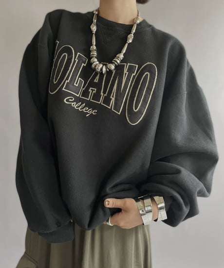 【USED】  'Solano College' Sweat Shirt / 220917-002