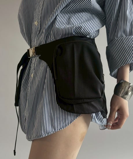 【RE;CIRCLE】 RE Suit Waist Belt Bag / 260615-008