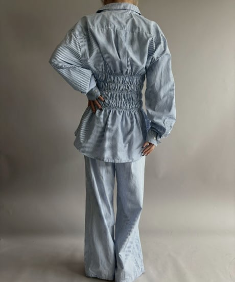 【RE;CIRCLE】 RE Shirring Shirt / 260409-013