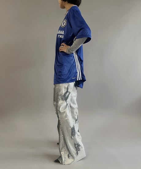 【USED】 adidas Soccer Tee CHELSEA /240316-019