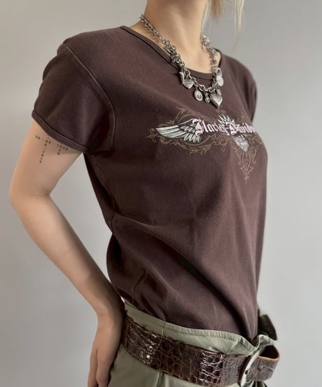 【USED】 Made in USA HARLEY DAVIDSON T-Shirt / 260607-001