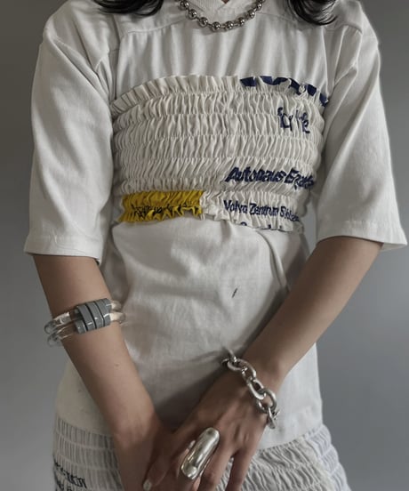 【RE;CIRCLE】RE Eco-Friendly Bag Shirring Tube Top / 230622-022