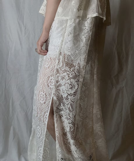 【RE;CIRCLE】 RE Lace N/S One-piece③/210714-006