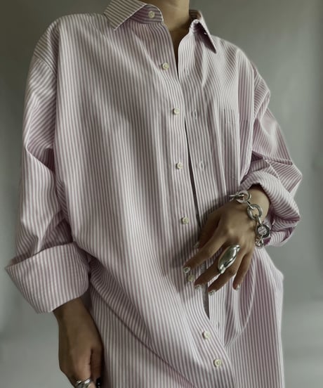 【USED】  Brooks Brothers L/S Strip Shirt /230608-009