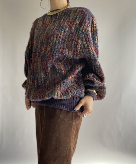 【USED】 Hewlett Knitting Mills Knit Sweater  / 221217-017