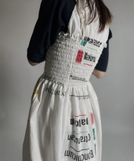 【RE;CIRCLE】 RE Eco Bag Camisole One-piece ④ /220407-004