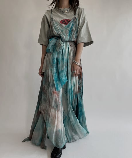 【USED】 Alberto Makali Poly Camisole One-piece / 220813-007