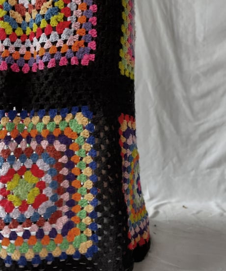 【RE;CIRCLE】 RE Granny Knit Long Skirt②/211014-013